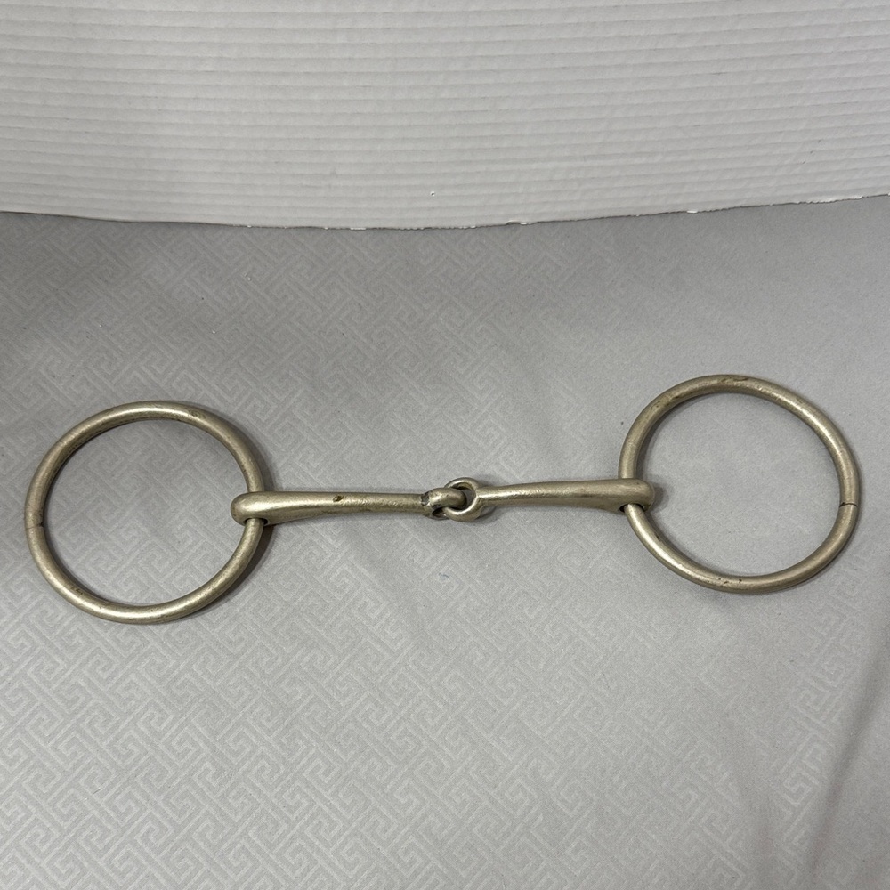 Vintage Snaffle Classic Horse Bit Made in England Never Rust Equestrian Tack